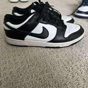 Nike dunk low panda size men’s 71/2 used and box damage